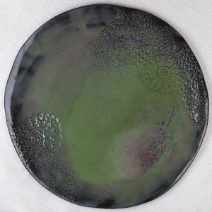 statement krožnik zelen